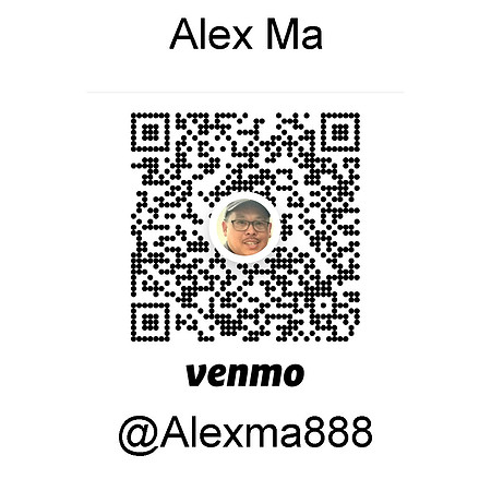 Venmo QR Alex Ma